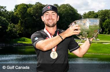 Canadian Men’s Amateur Championship Won By Ashton McCulloch Ashton McCulloch winning the 2023 Canadian Men's Amateur Championship