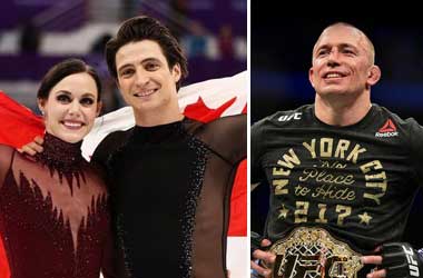 Tessa Virtue, Scott Moir & Georges St-Pierre