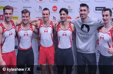 Canadian Men's Gymnastics team qualify for Paris 2024