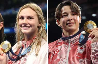 McIntosh & Deguchi Grab Team Canada’s First Gold Medals on Monday 