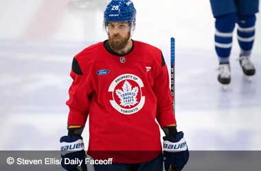 Recovering Hakanpää Attends First Leafs Practice, Taking It Day by Day 