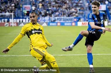 CF Montreal Finds Silver Lining in 1-1 Draw with Columbus Crew Luca Petrasso scores against Columbus Crew during 2025 MLS Season