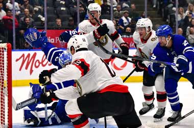 Shane Pinto scores overtime winner against the Toronto Maple Leafs during 2025 NHL Preseason