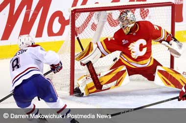 Mike Matheson Lifts Montréal Canadiens Over Calgary Flames in Overtime Mike Matheson scores in overtime to seal win against the Calgary Flames during 2025 NHL Season