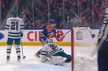 Oilers Rally Past Sharks 5-3 Without Draisaitl
