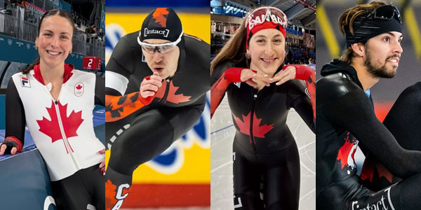 Rose Laliberté-Roy, Antoine Roger, Rose-Anne Grenier and Jake Weidemann