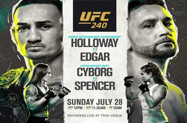 UFC 240: Max Holloway vs. Frankie Edgar Prediction (28th July 2019)