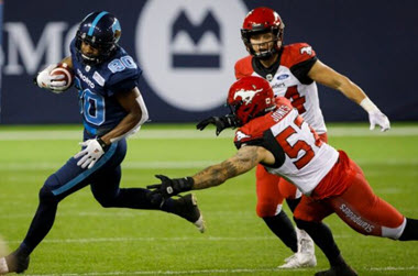 Stampeders Fourth-Quarter Surge Earns Win over Argos