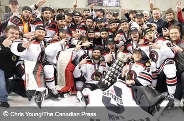 UNB Reds Retain Their University Cup Men’s Hockey Title Unbeaten