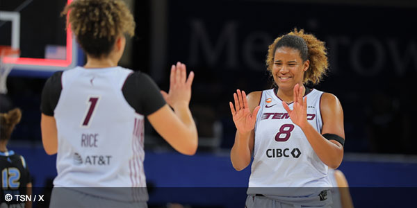 Sabally Drops Career-High 29 as Toronto Tempo Outlast Sky 111-104