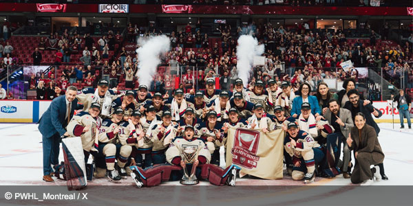 Montréal Victoire Capture First Walter Cup With Dominant Win Over Ottawa